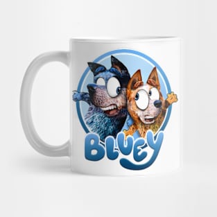 Bluey Couple Goals Mug